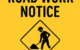 Road Work Notice