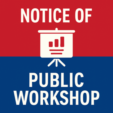 Notice Of Public Workshop